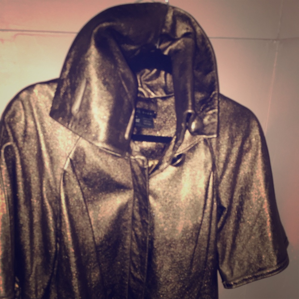 100% lamb leather jacket